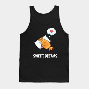 Sweet Dreams Cute Candy Pun Tank Top